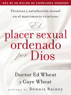 cover image of El placer sexual ordenado por Dios